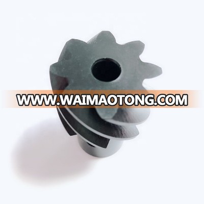 power transmission parts custom machining service pom plastic helical gear