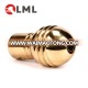 OEM ODM Cheap Copper Brass Precision Micro CNC Turning Parts, CNC Turned Pin Parts For Brass